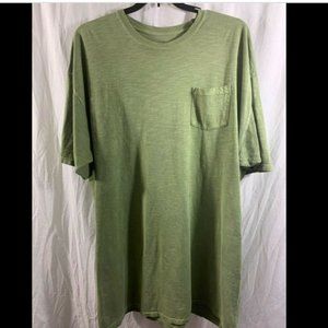 Hanes Green Casual Tee Size 3XLT XXXLTall